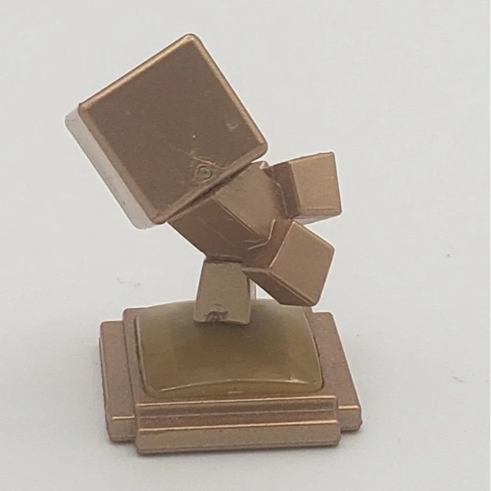 Minecraft Mini Figurine‎ Achievement Series 16 Trampoline Creeper Trophy Bronze